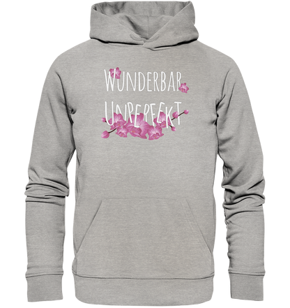 Wunderbar Unperfekt - Premium Bio Hoodie