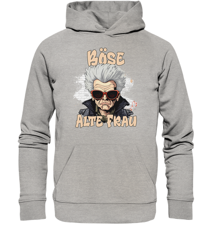 Böse alte Frau 2024 - Premium Bio Hoodie