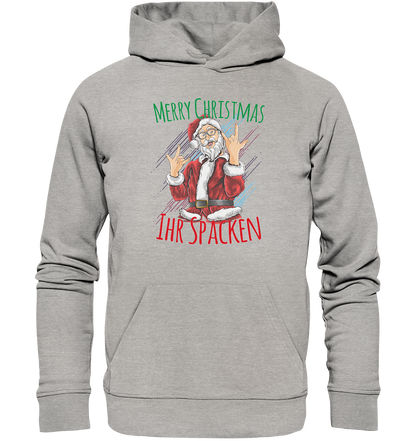 Merry Christmas Ihr Spacken - Premium Bio Hoodie