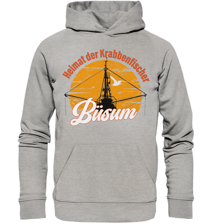 Büsum Heimat der Krabbenfischer - Premium Bio Hoodie