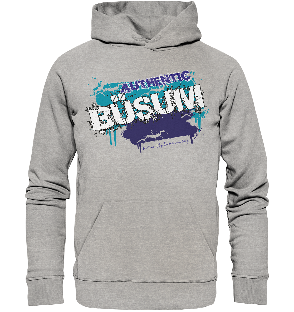 Authentic Büsum - Premium Bio Hoodie