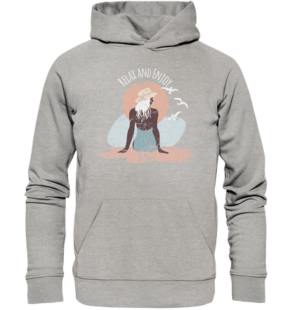 Relax and Enjoy - Premium Bio Hoodie