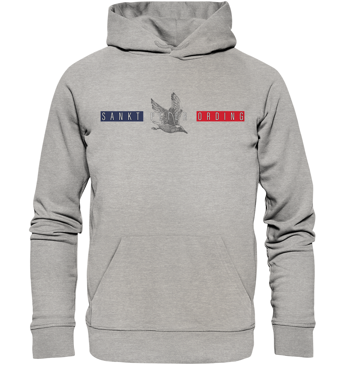 Sankt Peter Ording Möwe - Premium Bio Hoodie