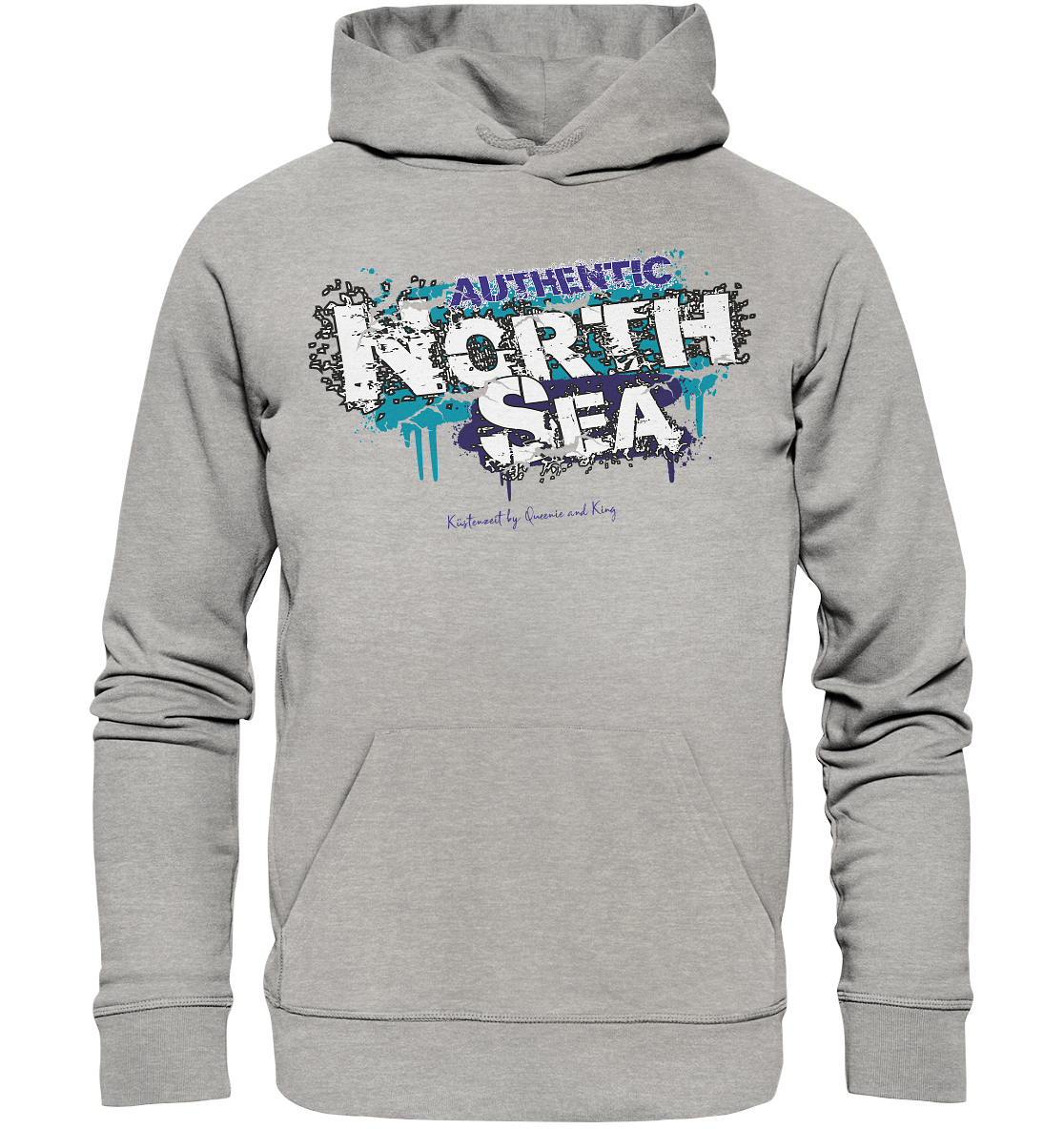 Authentic North Sea - Premium Bio Hoodie