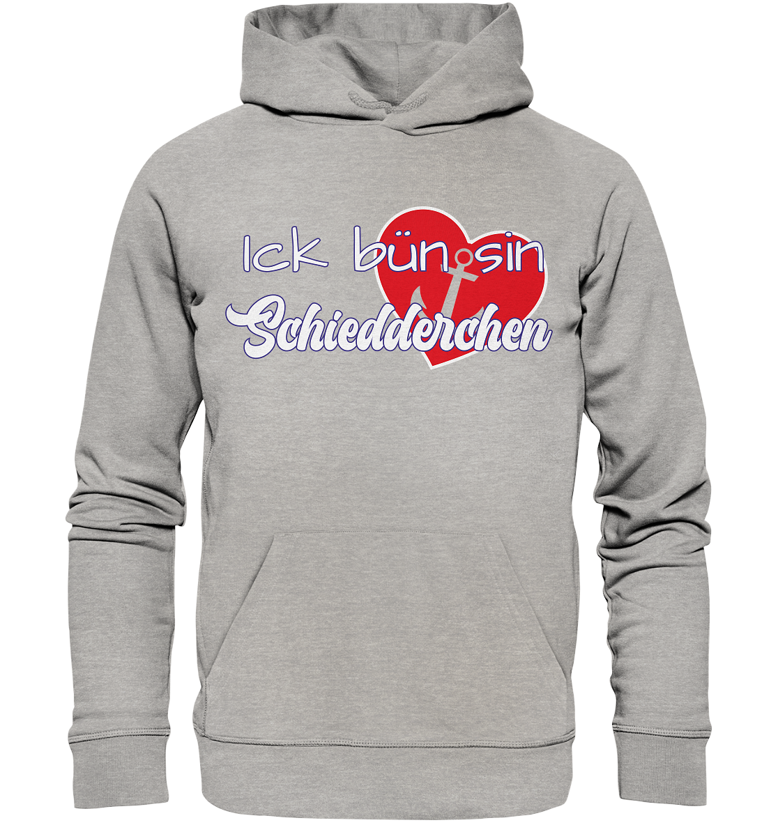 Ick bün sin Schiedderchen - Premium Bio Hoodie