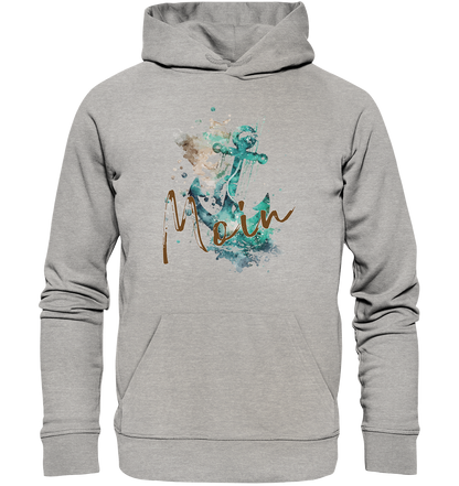 Moin Anker Aquarell - Premium Bio Hoodie