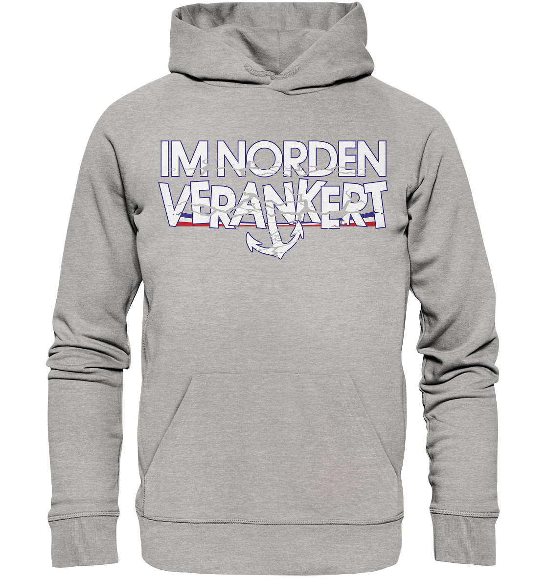 Im Norden Verankert - Premium Bio Hoodie