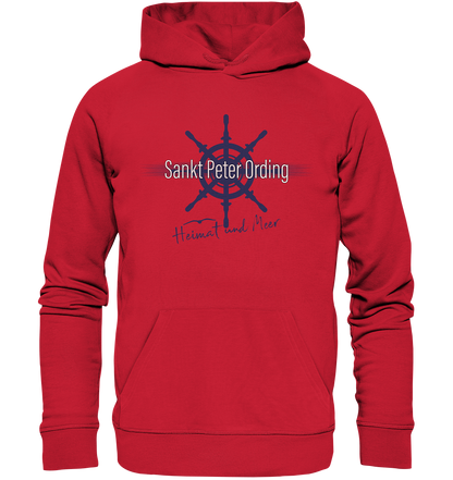 Sankt Peter Ording Heimat und Meer - Premium Bio Hoodie