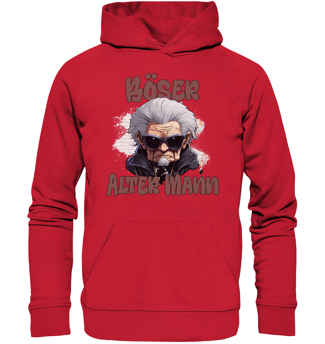 Böser alter Mann 2024 - Premium Bio Hoodie