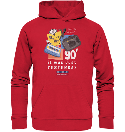 90er Just Yesterday - Premium Bio Hoodie