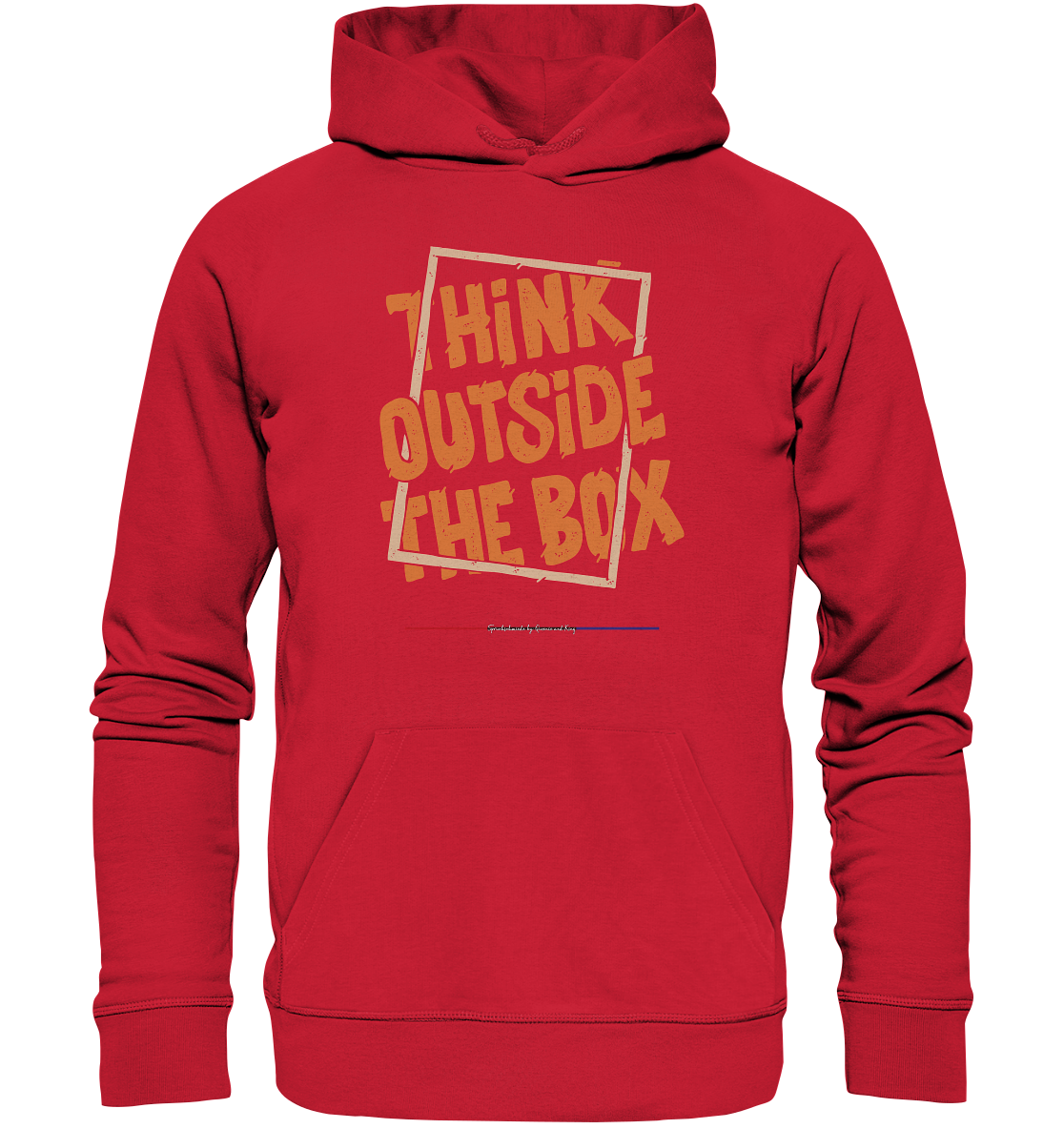 Think outside the Box - Premium Bio Hoodie