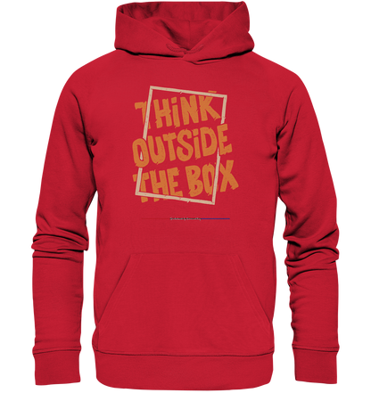 Think outside the Box - Premium Bio Hoodie