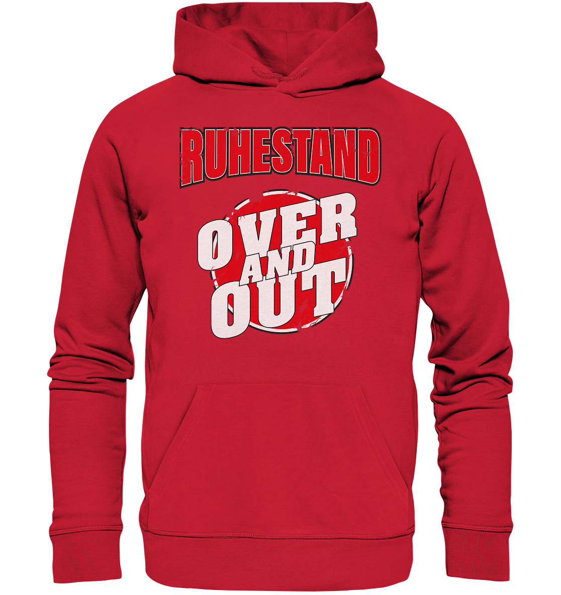 Ruhestand Over and Out - Premium Bio Hoodie