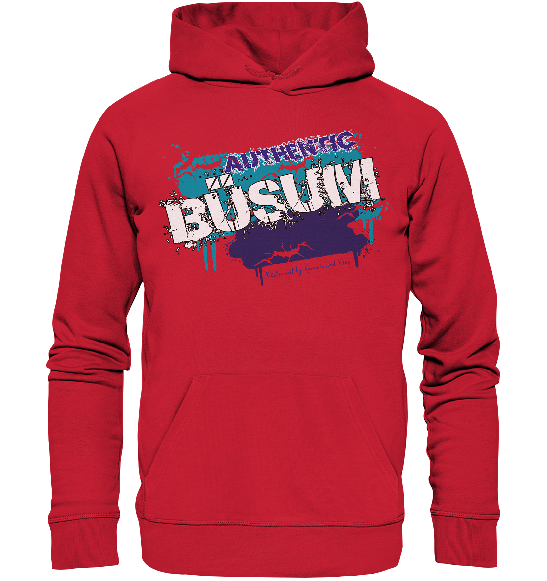 Authentic Büsum - Premium Bio Hoodie