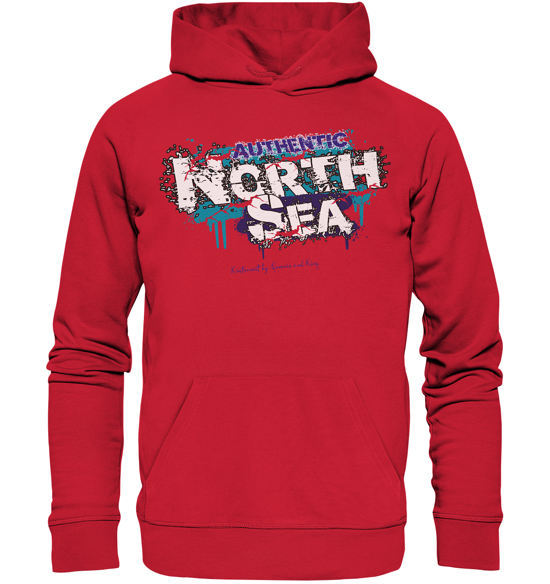 Authentic North Sea - Premium Bio Hoodie