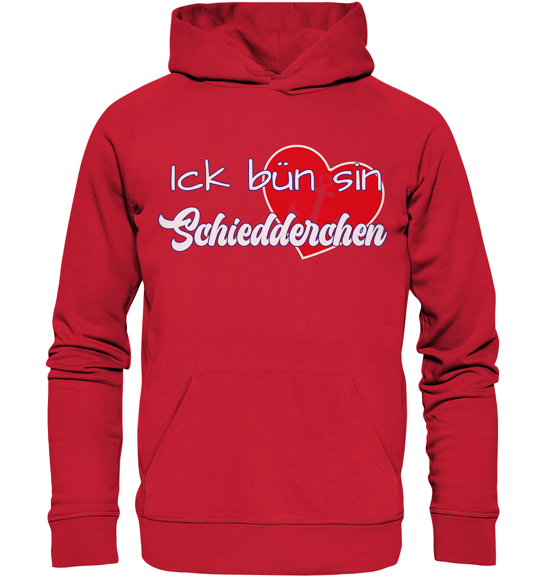 Ick bün sin Schiedderchen - Premium Bio Hoodie