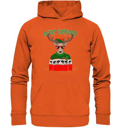 Merry Christmas Rentier - Premium Bio Hoodie