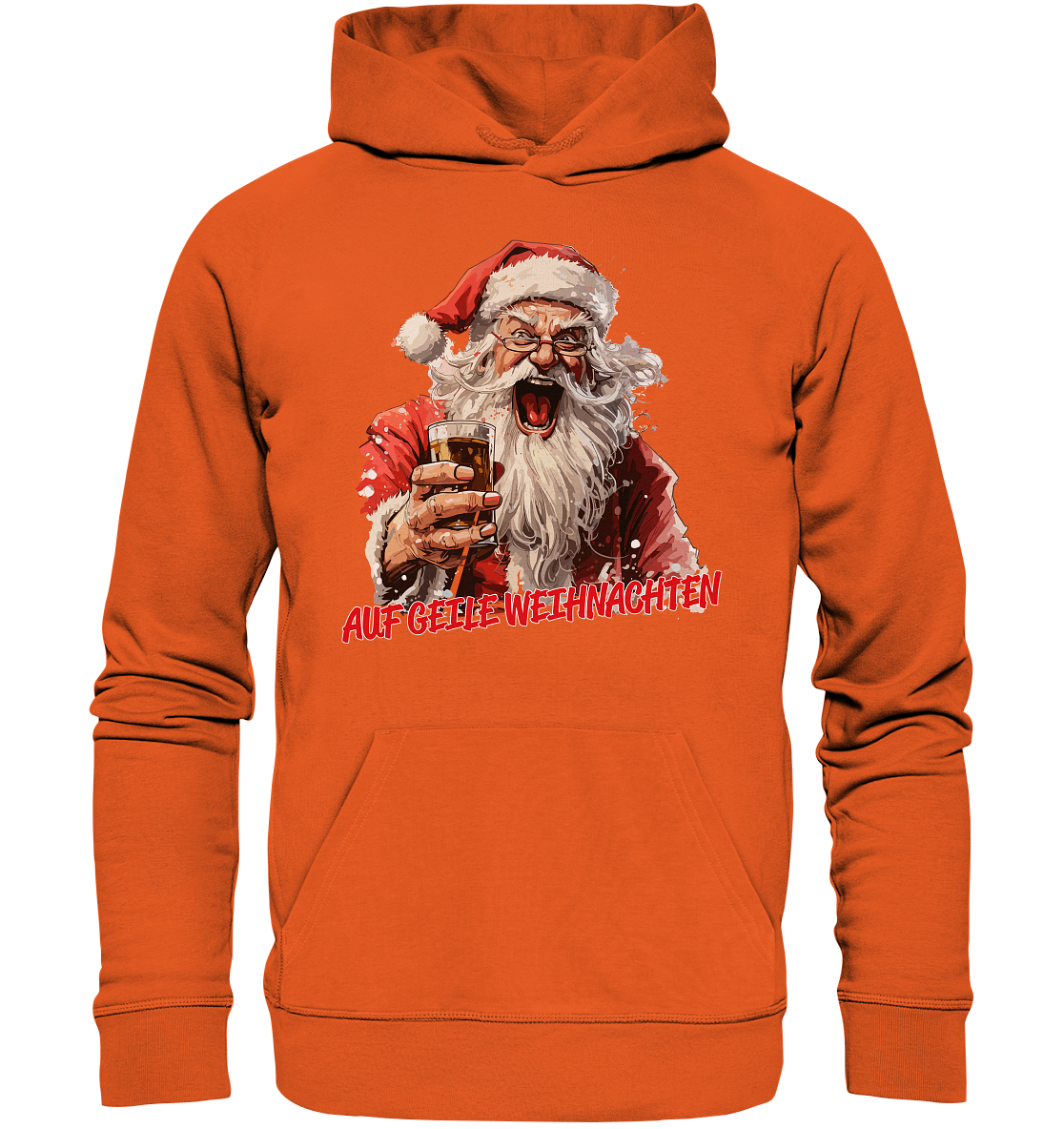 Geile Weihnachten - Premium Bio Hoodie