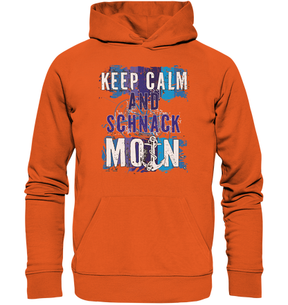 Keep Calm and schnack Moin 2024 - Premium Bio Hoodie