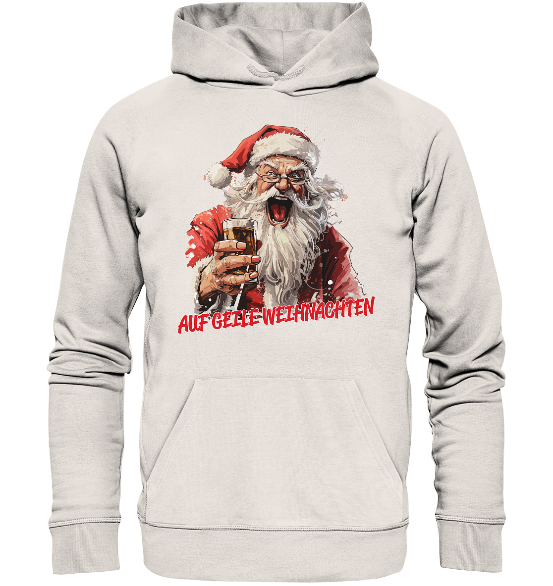 Geile Weihnachten - Premium Bio Hoodie