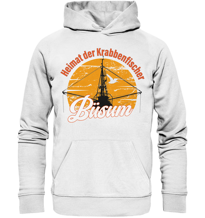 Büsum Heimat der Krabbenfischer - Premium Bio Hoodie