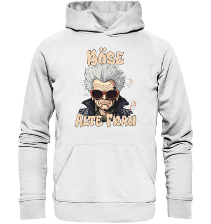 Böse alte Frau 2024 - Premium Bio Hoodie