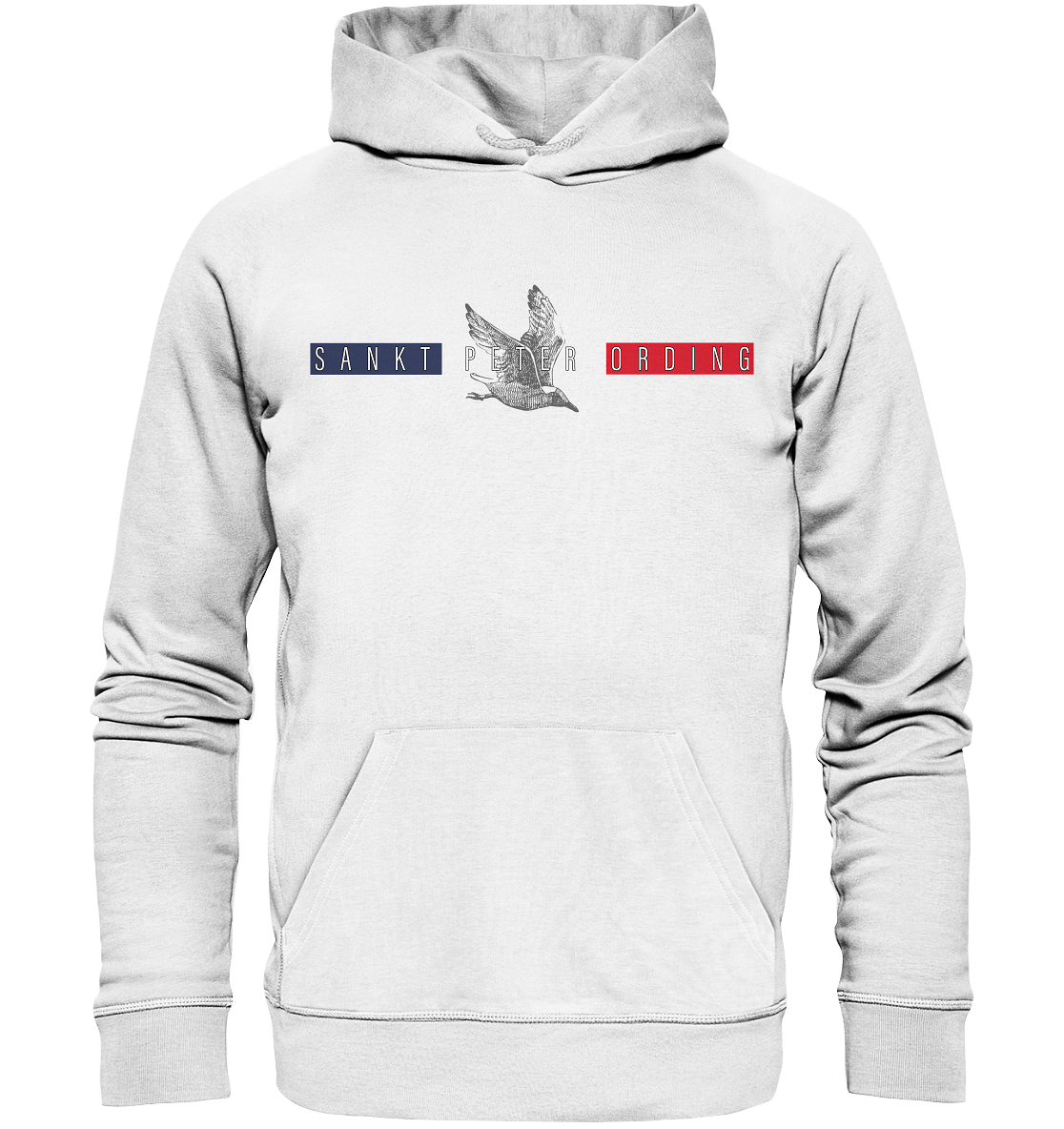 Sankt Peter Ording Möwe - Premium Bio Hoodie