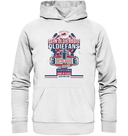 Oldiefans Retro Radio Logo - Premium Bio Hoodie