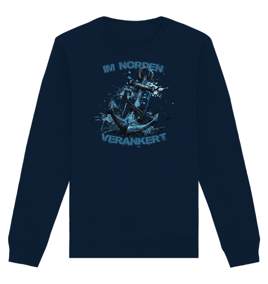 Im Norden verankert Graffiti - Organic Unisex Sweatshirt