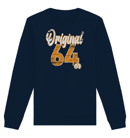 Original 64er 60.Geburtstag - Organic Unisex Sweatshirt