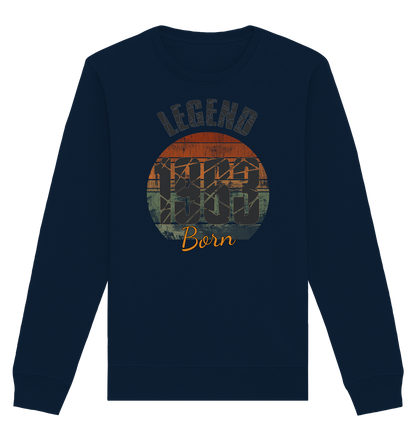 1963 born Legend 60.Geburtstag - Organic Unisex Sweatshirt