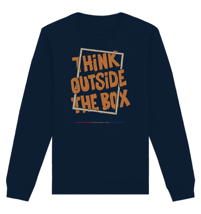 Think outside the Box - Organic Unisex Sweatshirt