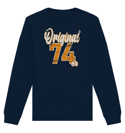 Original 74er 50.Geburtstag - Organic Unisex Sweatshirt