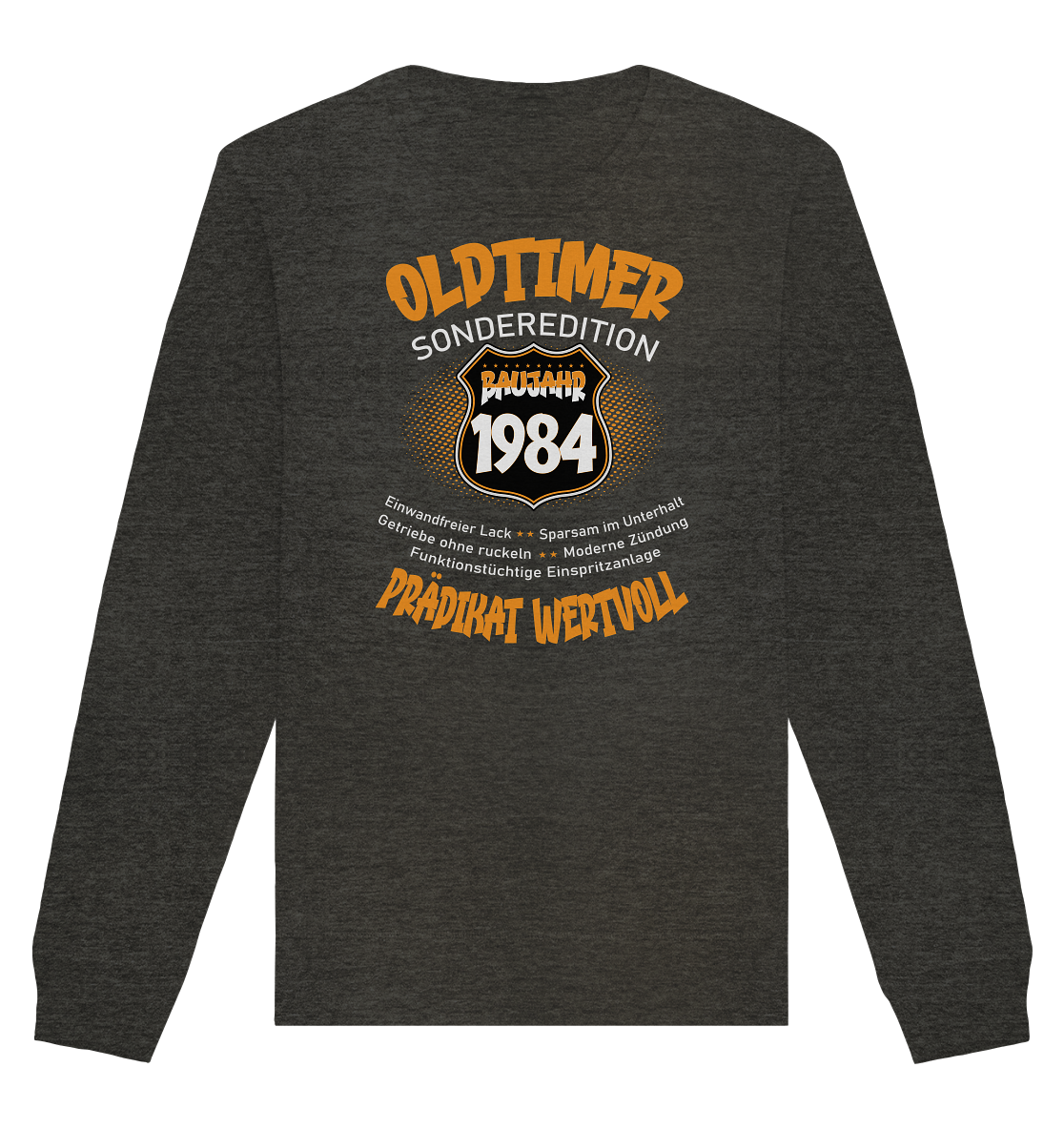 40 Geburtstag Oldtimer Baujahr 1984 - Organic Unisex Sweatshirt