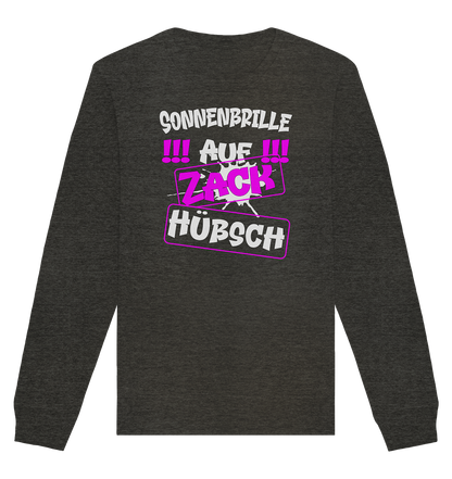 Sonnenbrille auf Zack hübsch - Organic Unisex Sweatshirt