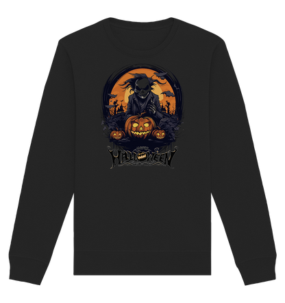 Happy Halloween Ghost - Organic Unisex Sweatshirt