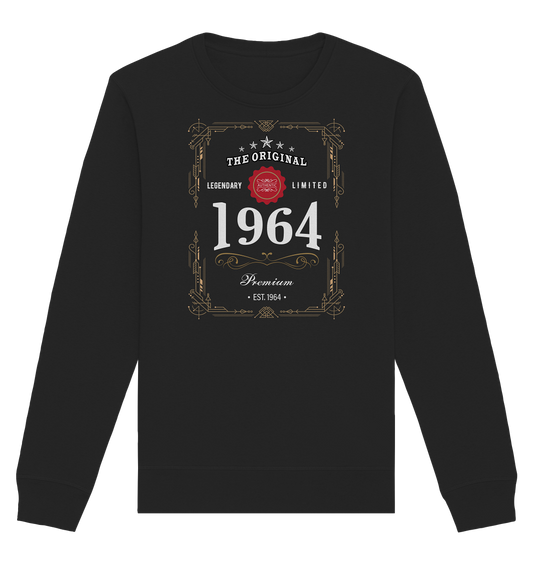 60. Geburtstag Legendary Limited - Organic Unisex Sweatshirt