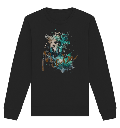 Moin Anker Aquarell - Organic Unisex Sweatshirt