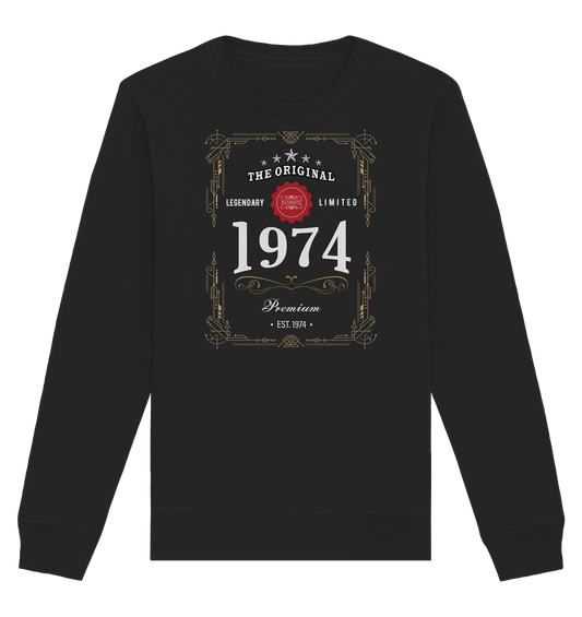 50. Geburtstag Legendary Limited - Organic Unisex Sweatshirt