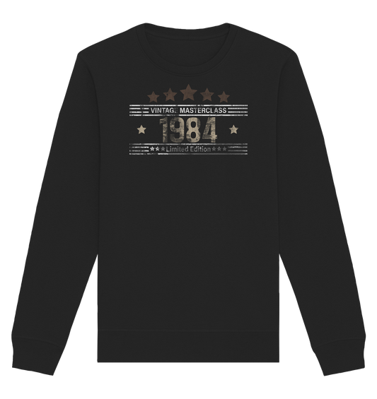 40. Geburtstag Masterclass - Organic Unisex Sweatshirt