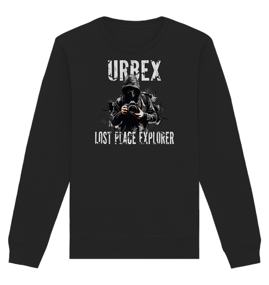 Urbex Lost Place Explorer - Organic Unisex Sweatshirt