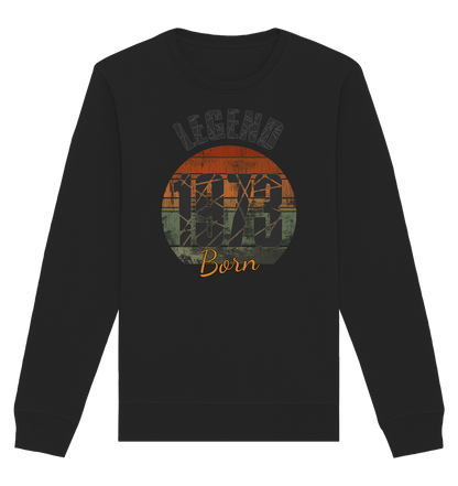 1973 born Legend 50.Geburtstag - Organic Unisex Sweatshirt