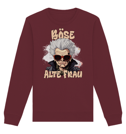 Böse alte Frau 2024 - Organic Unisex Sweatshirt