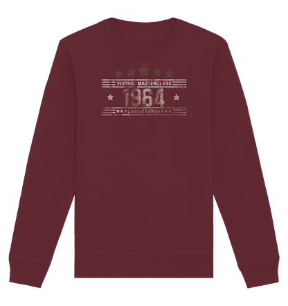 60. Geburtstag Masterclass - Organic Unisex Sweatshirt