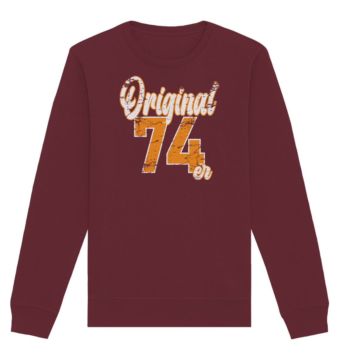 Original 74er 50.Geburtstag - Organic Unisex Sweatshirt