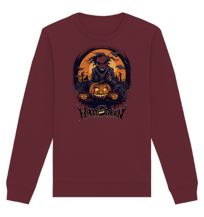 Happy Halloween Ghost - Organic Unisex Sweatshirt