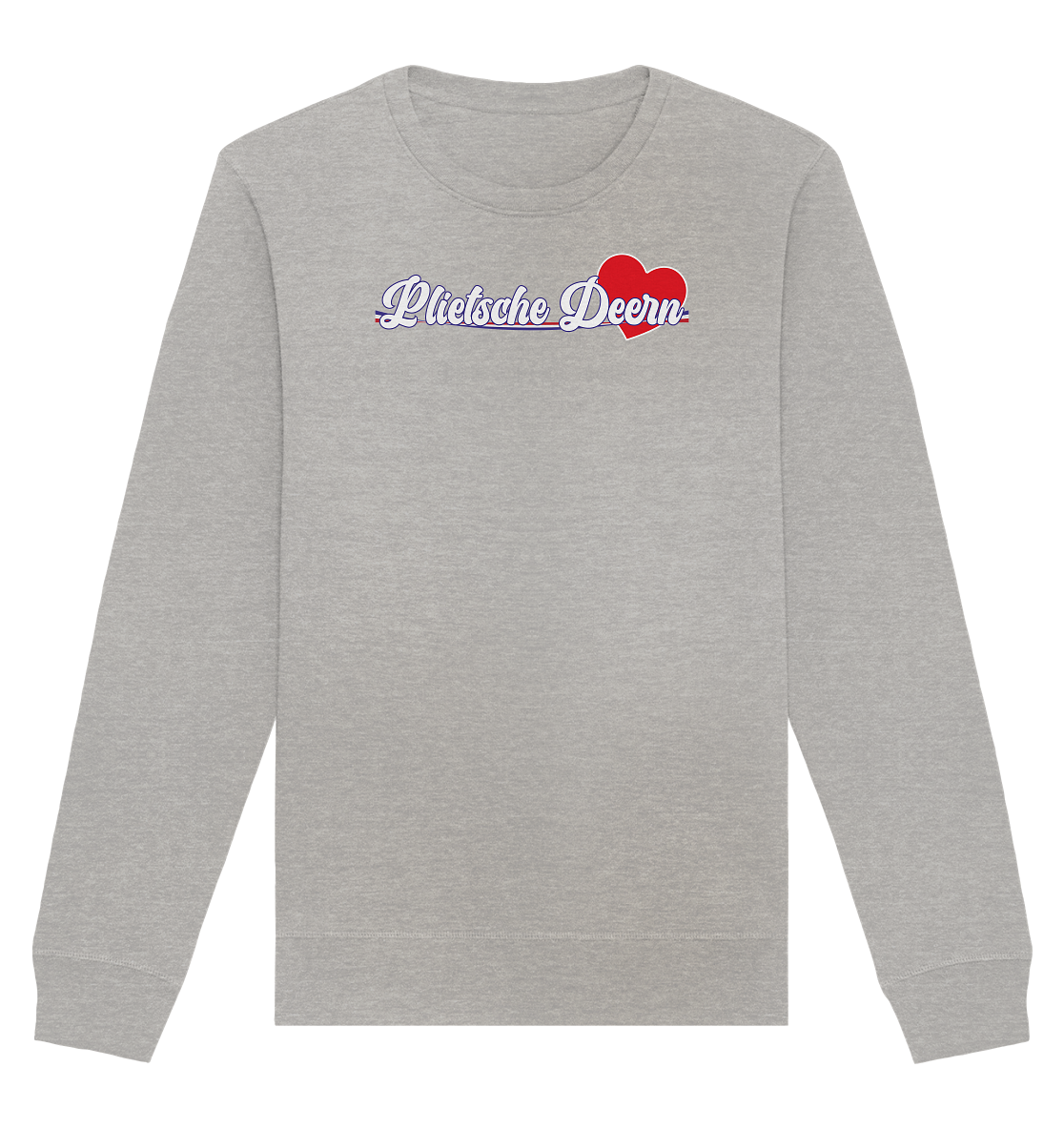 Plietsche Deern - Organic Unisex Sweatshirt