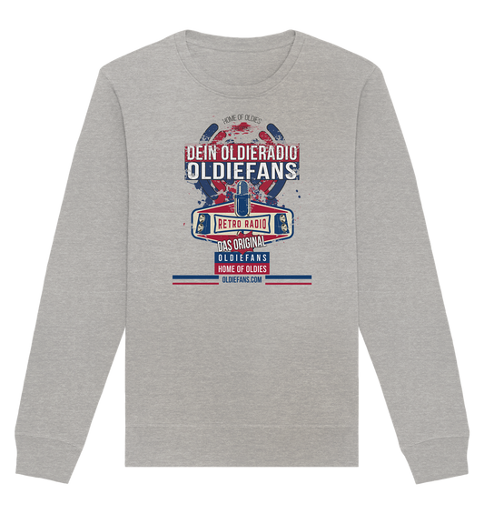 Oldiefans Retro Radio Logo - Premium Bio Sweatshirt