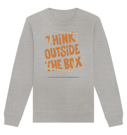 Think outside the Box - Organic Unisex Sweatshirt