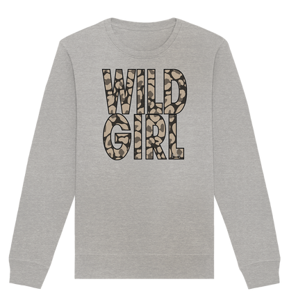 Wild Girl - Organic Unisex Sweatshirt